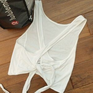 Lululemon ballet wrap tank